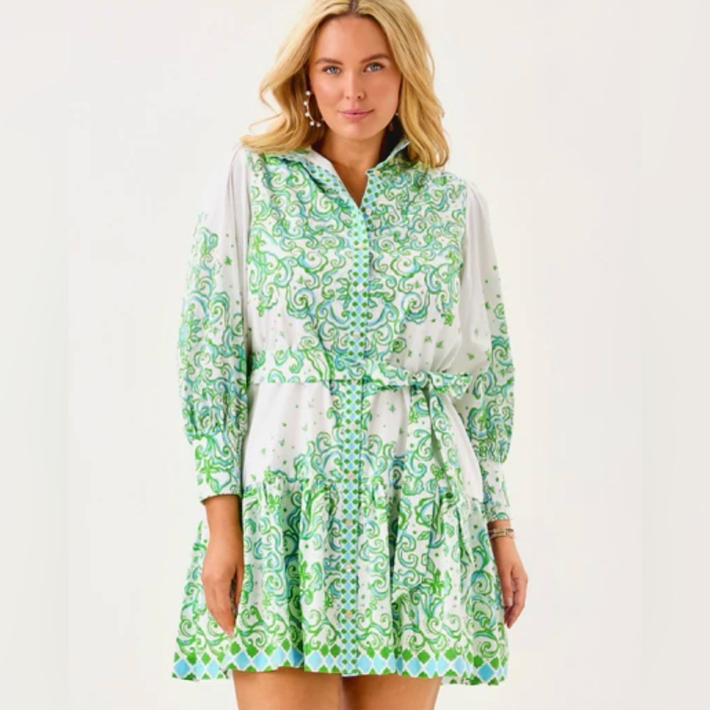 Lilly Pulitzer Drena Dress Size 14 NWOT $268 - Picture 4 of 8